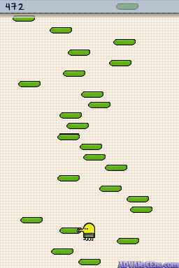 Doodle Jump Journey screenshot 3 for Nintendo DS